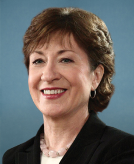 Official portrait of Sen. Susan Collins